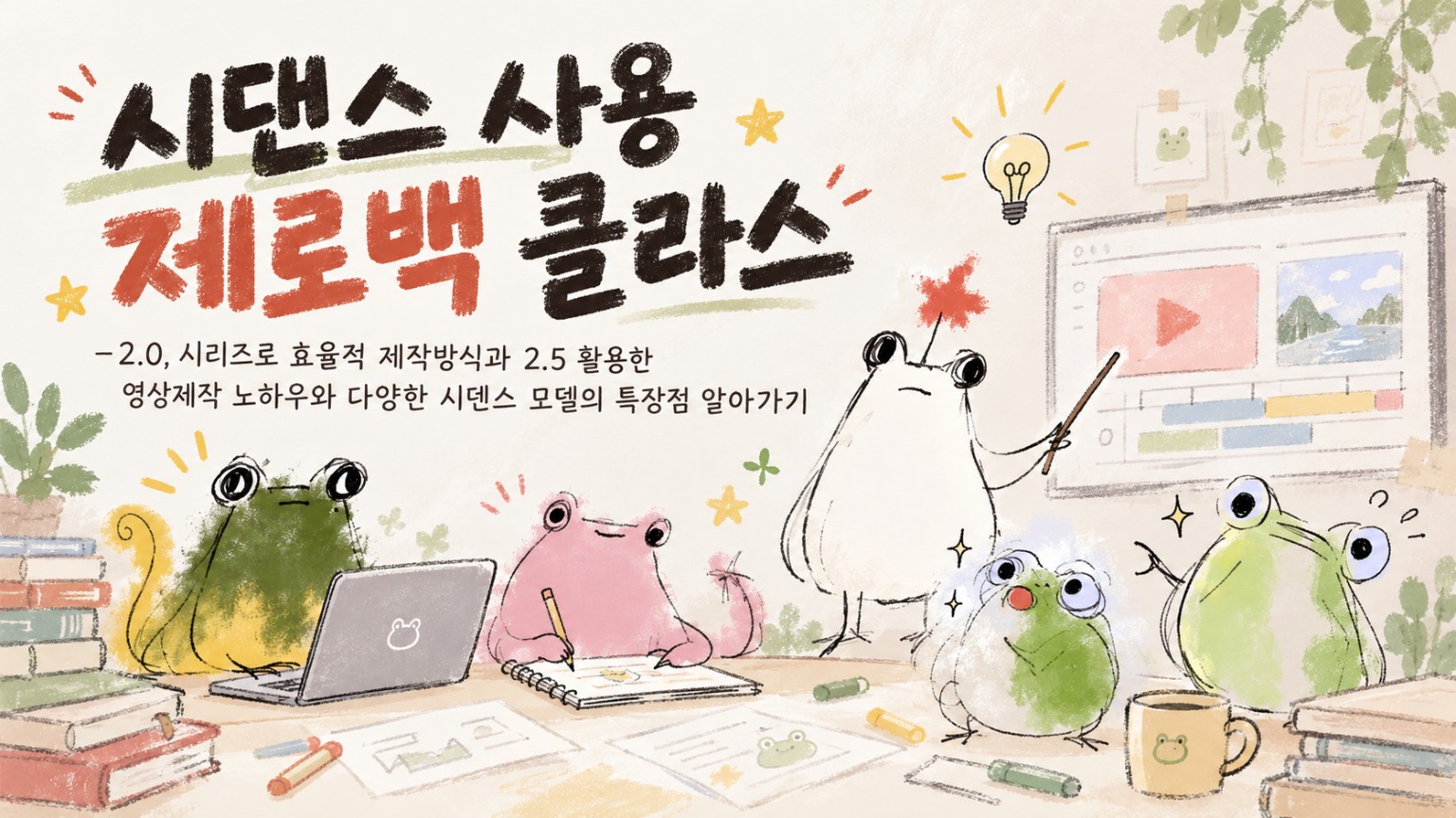 시댄스 사용 제로백 클래스 포스터